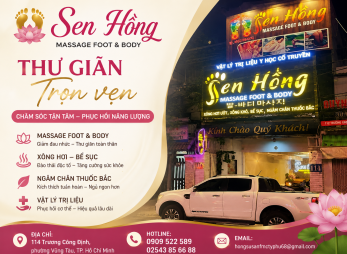 Massage Body Tại Spa & Massage Sen Hồng – Thư Giãn Toàn Diện Giữa Lòng Vũng Tàu
