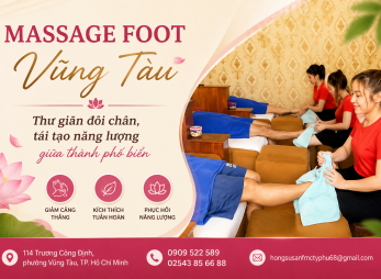Massage Foot Vũng Tàu – Thư giãn đôi chân, tái tạo năng lượng giữa thành phố biển