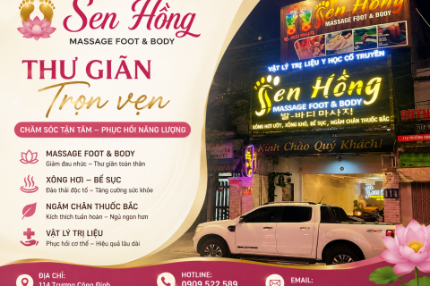 Massage Body Tại Spa & Massage Sen Hồng – Thư Giãn Toàn Diện Giữa Lòng Vũng Tàu