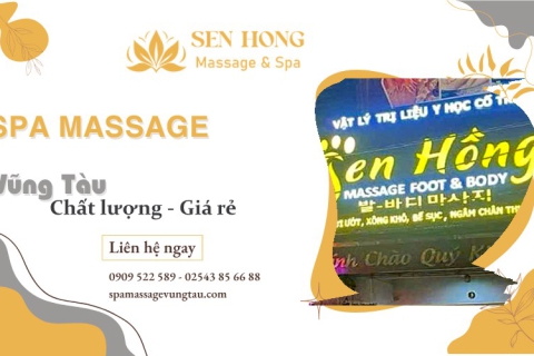 Spa massage Vũng Tàu - Không gian thư giãn chuẩn dịch vụ